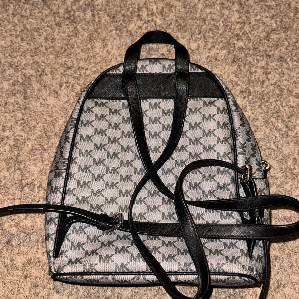 Michael Kors Monogram Gray Backpack - image 2